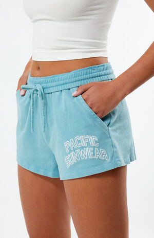 Pacific Suwnwear Fold-Over Mini Sweat Shorts image number 2