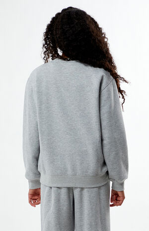 Pickleball Champions Heather Grey Crew Neck Sweatshirt image number 3