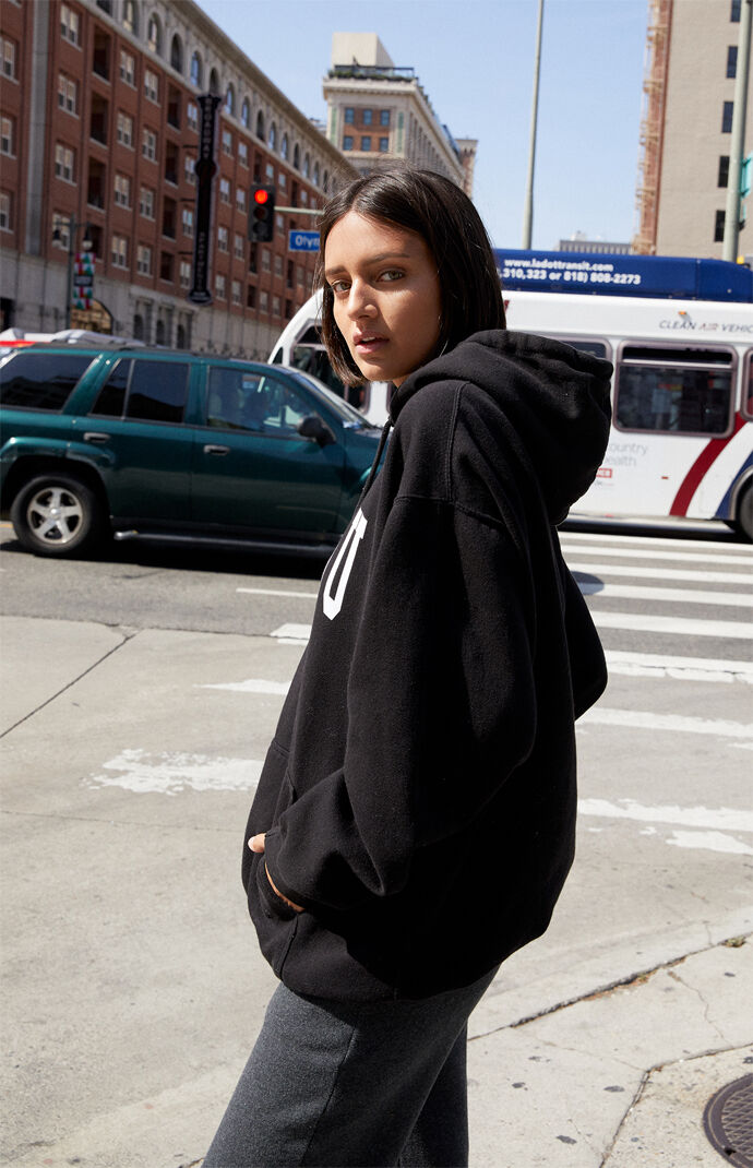 Malibu shop hoodie black