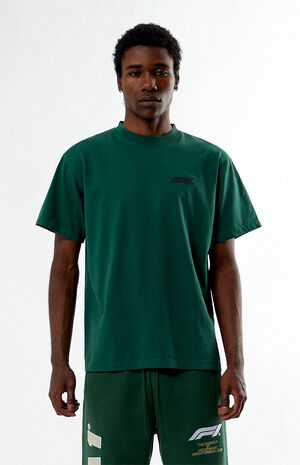 x PacSun Green Logo T-Shirt image number 1