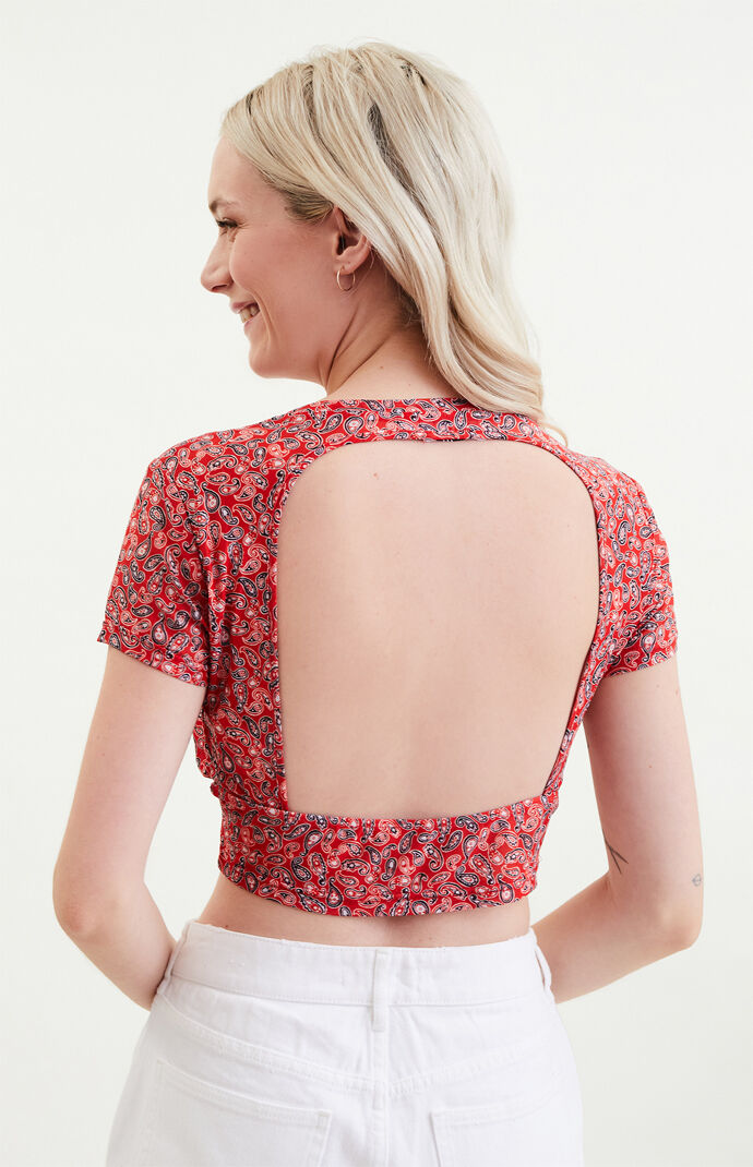 Cutout Crop Top