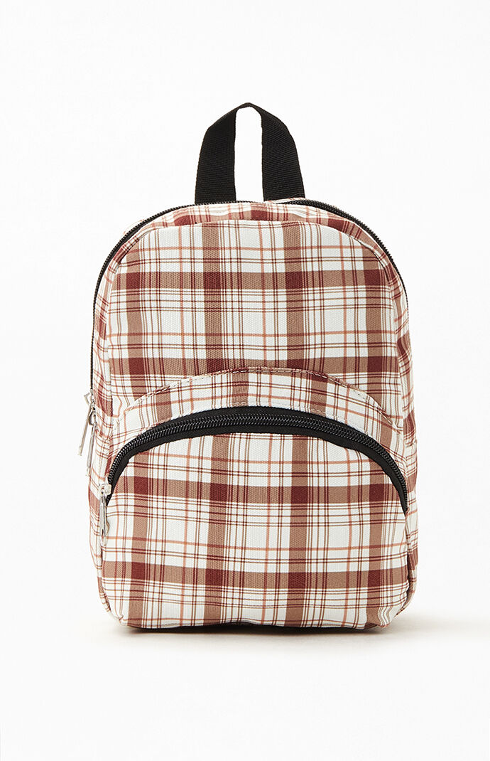 PacSun Plaid Mini Backpack PacSun