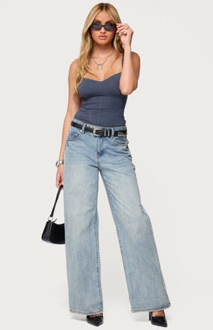 Katanya Lace Up Top image number 5