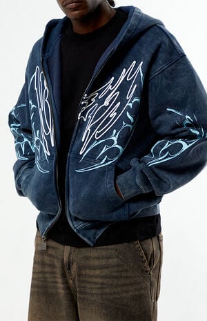 Night Moon Full Zip Hoodie image number 2