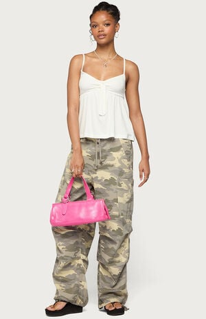 Michey Babydoll Tie Tank Top image number 5