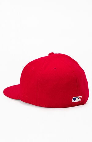 x New Era Red MLB RC 59FIFTY Fitted Hat image number 3