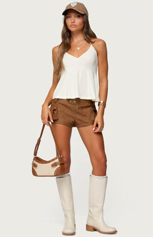 Leonora Halter Babydoll Top image number 5