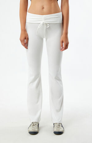 Low Rise Cinched Flare Pants image number 3