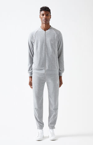 Velour Track Jacket image number 1