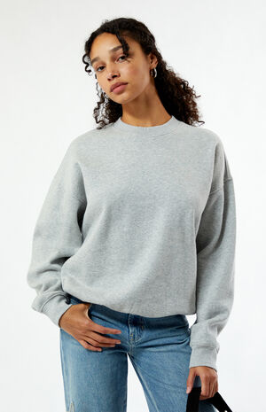 Core Washed Crew Neck Sweatshirt image number 2