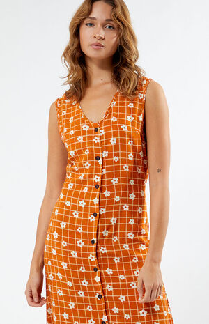 Button Front Maxi Dress image number 2