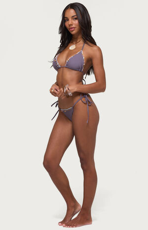 Helen Stone Triangle Bikini Top image number 5