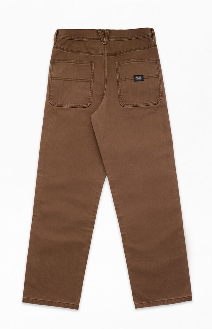 Vans Kids Brown Chore Pigment Dye Loose Pants