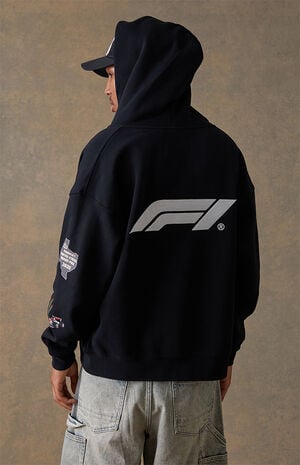 x Pacsun United States Grand Prix 2025 Austin Texas Zip Up Hoodie image number 2