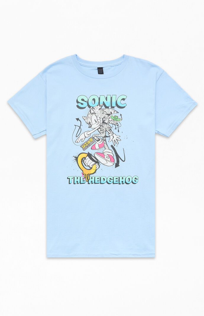 PacSun Kids Sonic The Hedgehog Graffiti T-Shirt