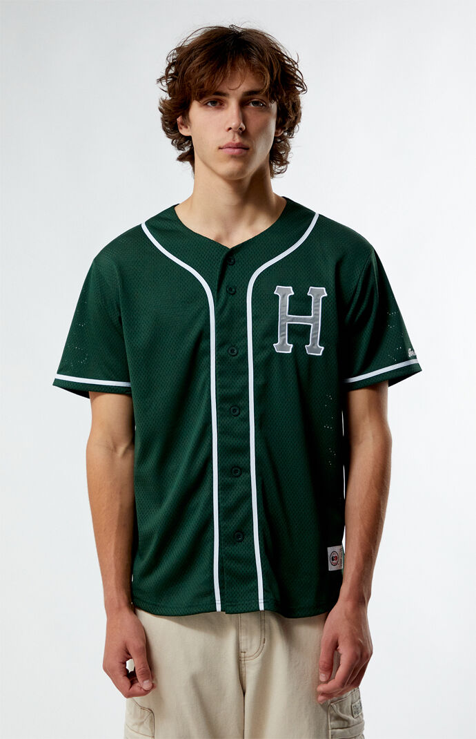 ウェア HUF CRACKERJACK RUGBY SHIRT HUF Crackerjack Mesh Baseball Jersey | PacSun