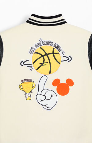 Kids Mickey Let's Play Varsity Jacket image number 4