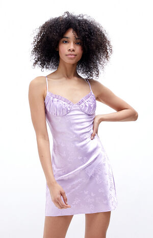 Ruched Bustier Slip Dress image number 1