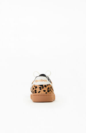 Women's Leopard Club C Grounds UK Sneakers image number 3