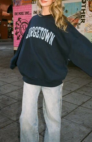 John Galt Georgetown Crew Neck Sweatshirt | PacSun