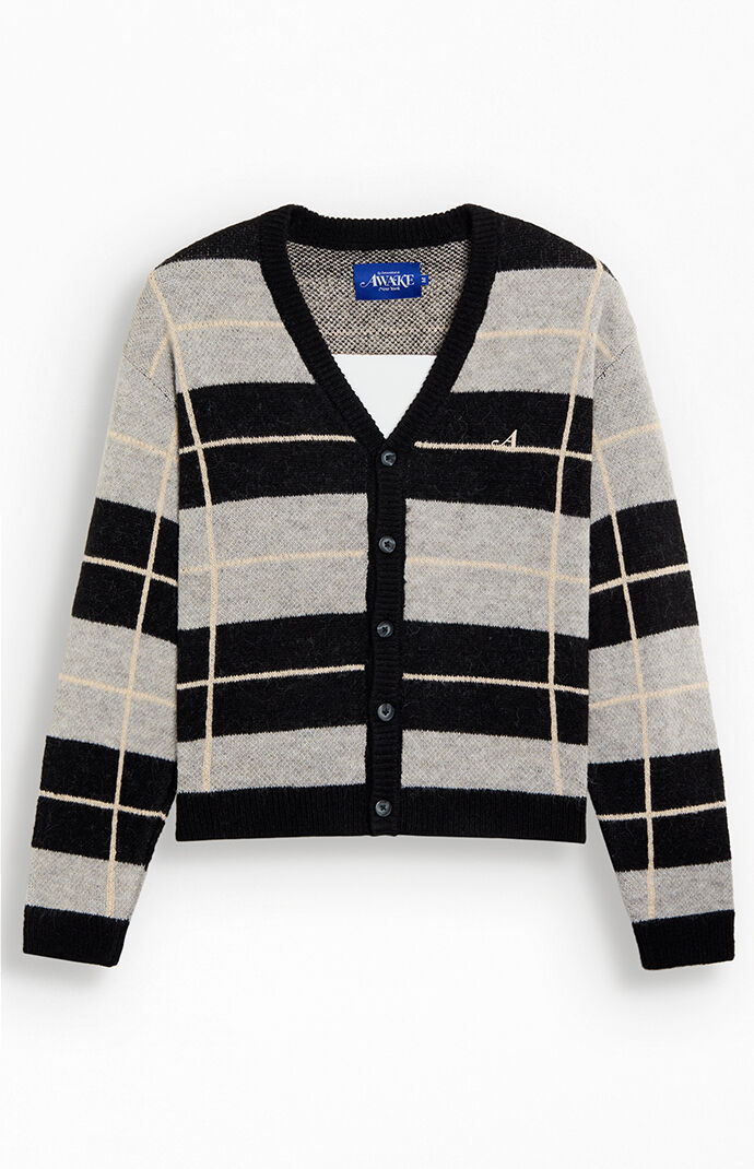 Awake NY Plaid Cardigan