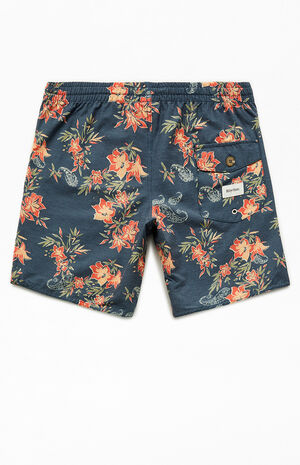Tropical Paisley 8" Swim Trunks image number 2