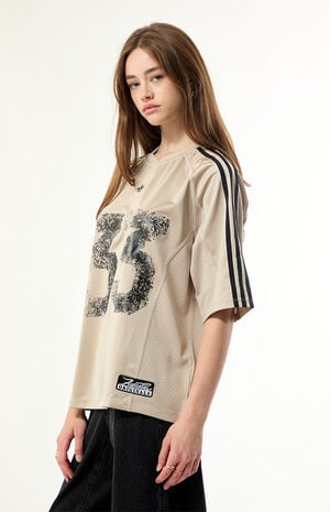 Beige 33 Short Sleeve Jersey image number 2