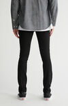 Black Ripped Stacked Skinny Jeans Black Ripped Stacked Skinny Jeans image number null