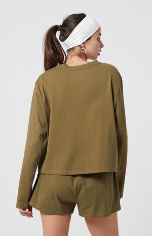 Active Soft Cotton Long Sleeve T-Shirt image number 4