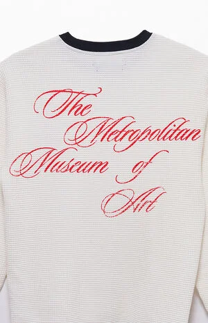 x Pacsun Passion Cropped Waffle Knit Long Sleeve T-Shirt image number 5