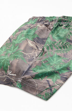 Woodland Camo AOP 4.5" Swim Trunks image number 4