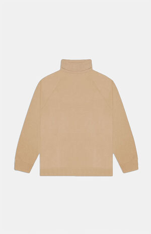 Sand Turtleneck Sweater image number 1