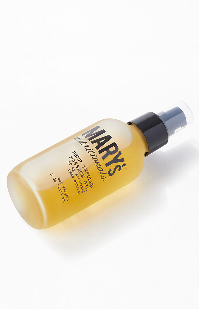 Hemp-Infused CBD Massage Oil