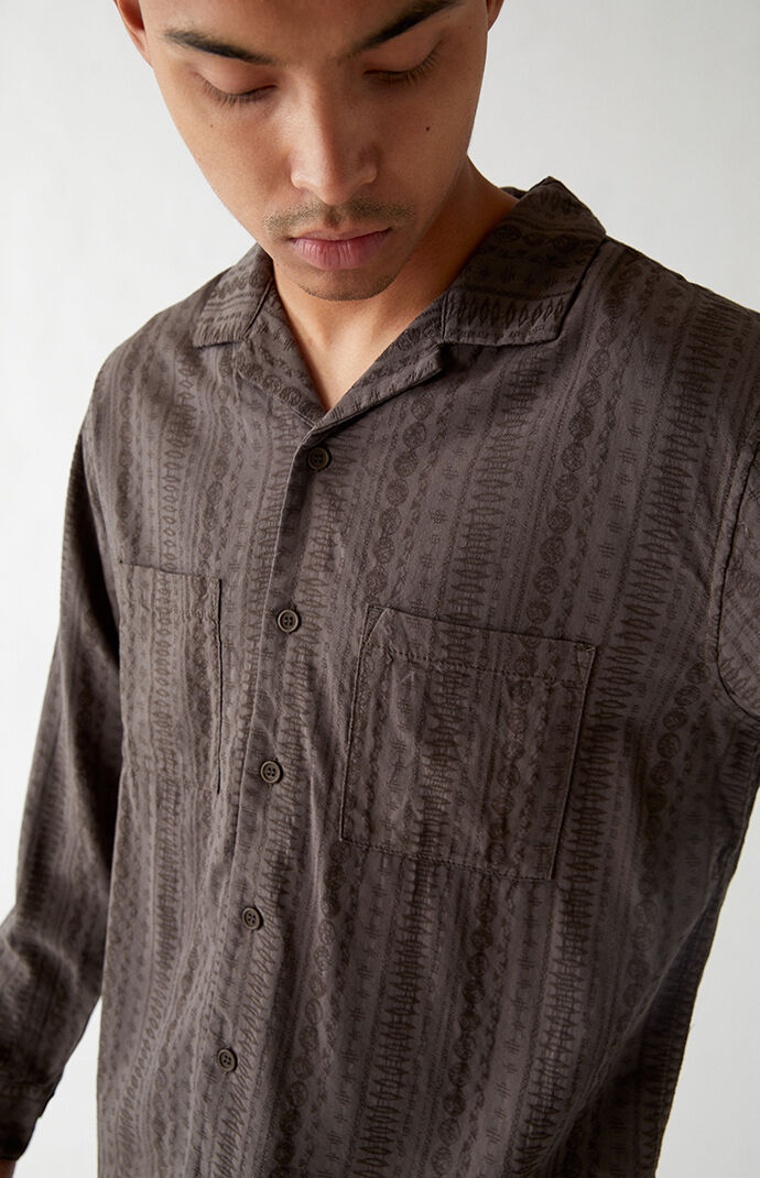 Cubana Long Sleeve Camp Shirt