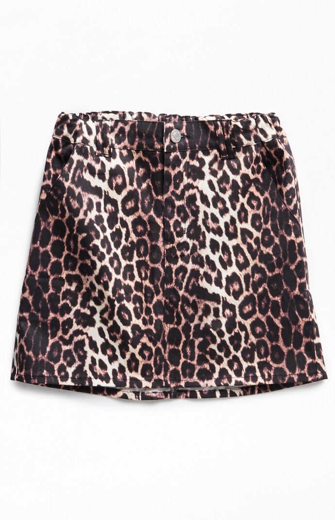 Cow print skirt pacsun 2025