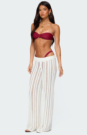 Echo Ladder Knit Pants image number 3