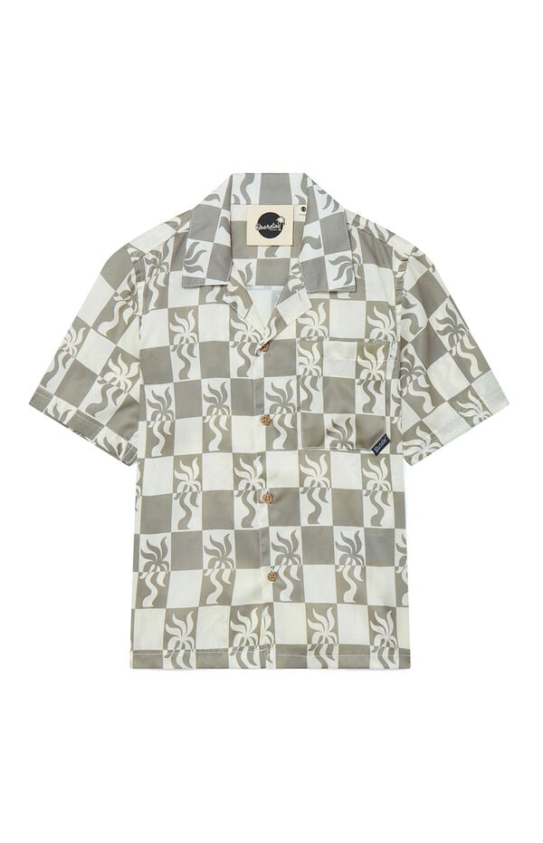 Boardies Kids Clara Palm Camp Shirt