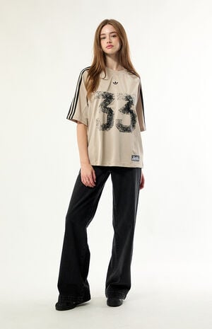 Beige 33 Short Sleeve Jersey image number 4