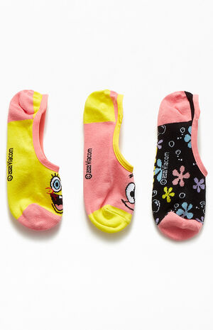 x Spongebob 3 Pack Canoodle Socks image number 4