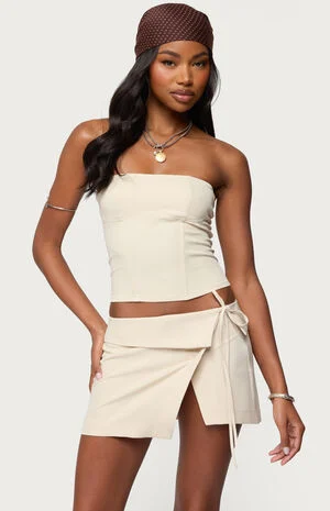 Selena Lace Up Corset image number 1