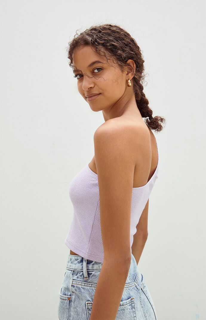 One Shoulder Tank Top