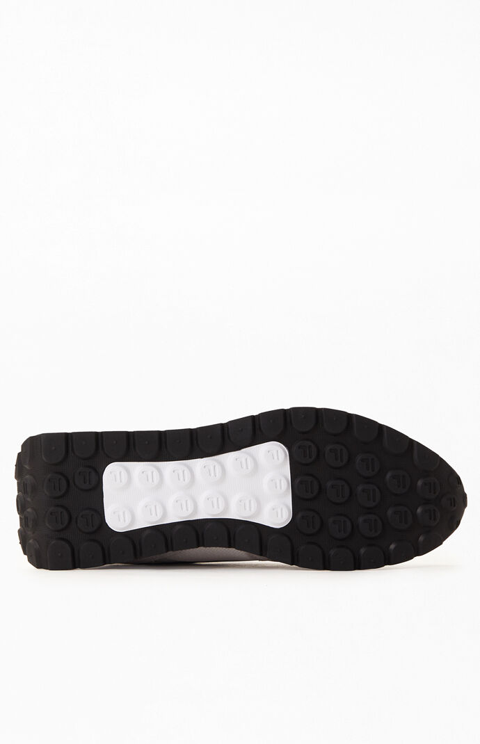 White & Navy Renno Shoes