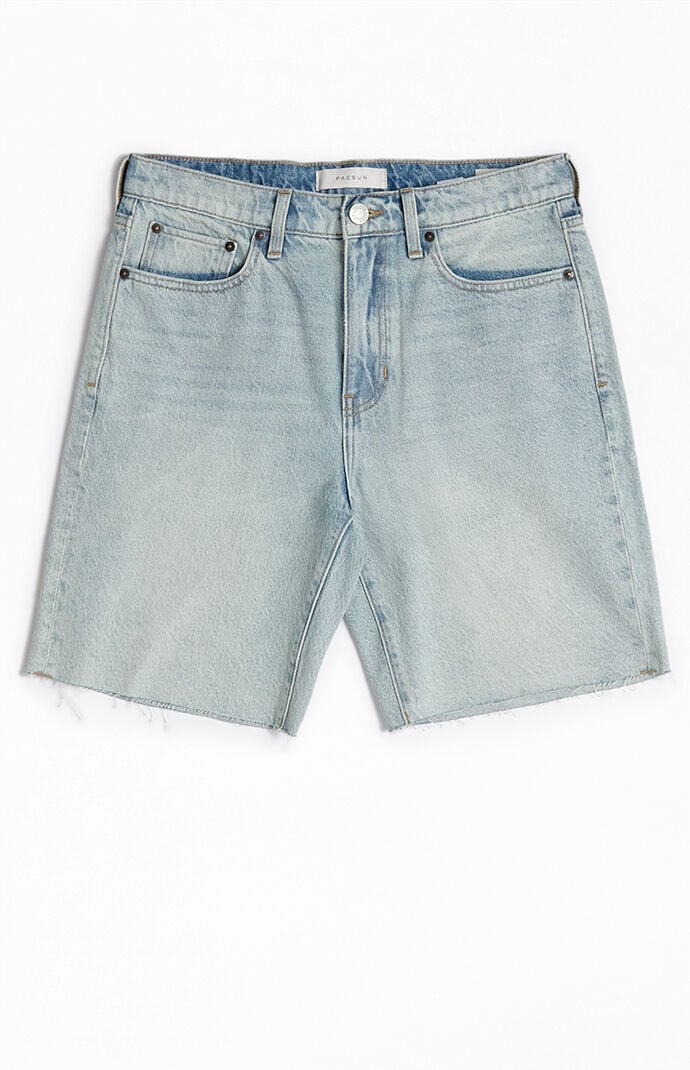 Pacsun Light Indigo Cutoff Denim Shorts | PacSun