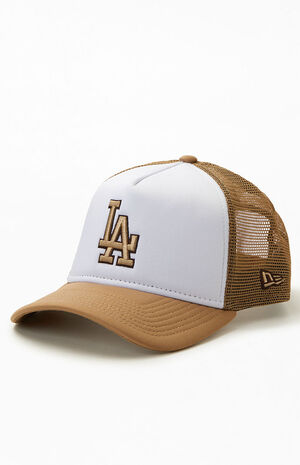 Los Angeles Dodgers Resort 9FORTY Trucker Hat image number 4