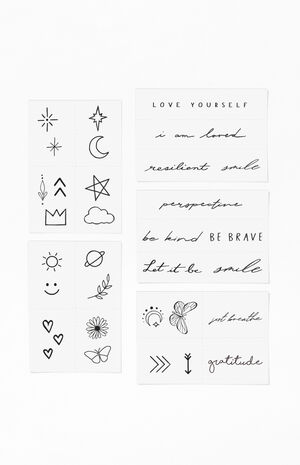 Forever Favorites Temporary Tattoo Pack image number 2