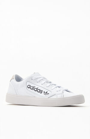adidas gazelle silver green womens Adidas Women's Sleek Sneakers  Bouchards