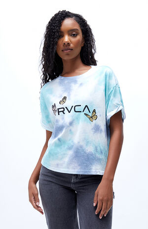 rvca butterfly shirt