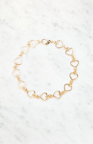 Heart Chain Bracelet image number 1