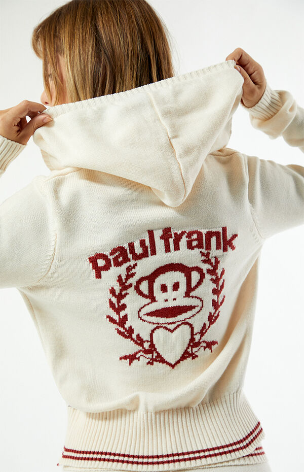 Paul Frank Knit Zip Up Hoodie
