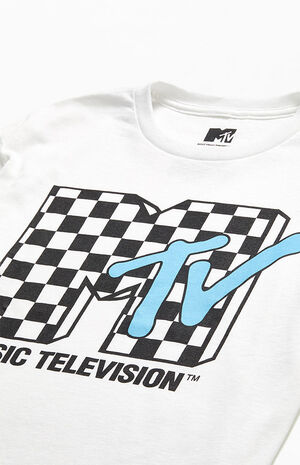 Kids MTV Checker Graphic T-Shirt image number 2